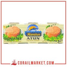 Thon MARATUN huile vegetale 3 p