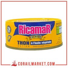 Thon ricamar huile 160 g