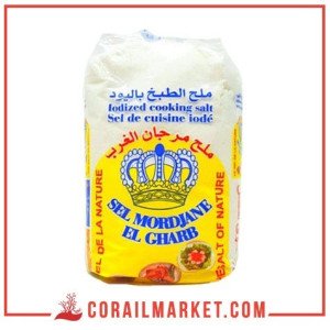 SEL DE CUISINE IODÉ fin MORDJANE   1 KG