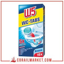 bloc eau bleue wc W5 400 g