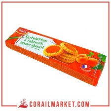 TARTELETTES à la crème d'abricot POULT 150 g