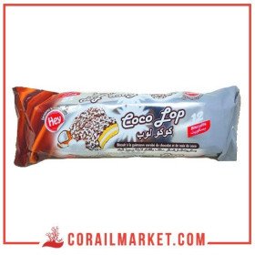 biscuit à la guimauve enrobé de cacao et noix de coco LOP HEY 260  g