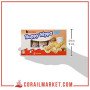 Biscuit fourré au chocolat blanc kinder happy hippo 104 g