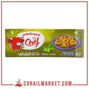 Fromage gout olive verte chef la vache qui rit 4 pièces 320 G