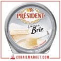 Crème de brie président 125 g