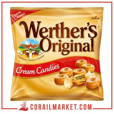 Bonbons caramel fourrés à la crème Werther's original 135 g