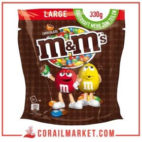 bonbons chocolat colorés  M&M's 330 g