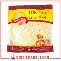 Pains de tortillas super tacos  425 g