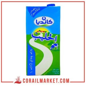 حليب منزوع الزبدة جزئيا كانديا 1 ل