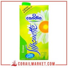 Lait écrémé Candia silhouette 1 L