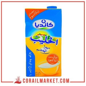 حليب بدون اللاكنوز كانديا 1ل