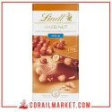 Chocolat au lait aux noisettes entiers lindt 150 g