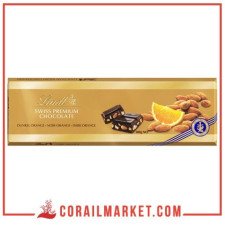 Chocolat noir aux et orange lindt 300 g