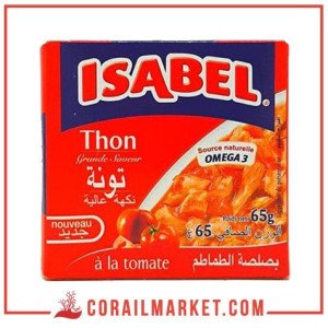 تونة بصلصة الطماطم إزابيل 65غ