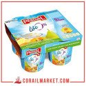 ياغورت منزوع الدسم بالفواكه المشكلة باسكوال 4×125 غ