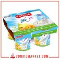 ياغورت منزوع الدسم بالفواكه المشكلة باسكوال 4×125 غ