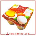 Flan crème caramel pascual 4×100 g