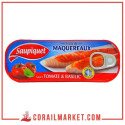 filet e maquereaux tomate et basilic saupiquet 169 g