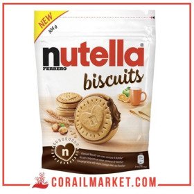 Biscuit fourré AUX CHOCOLAT NUTELLA 304 g