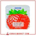 Yaourt  fruité fraise  Danone 100 g